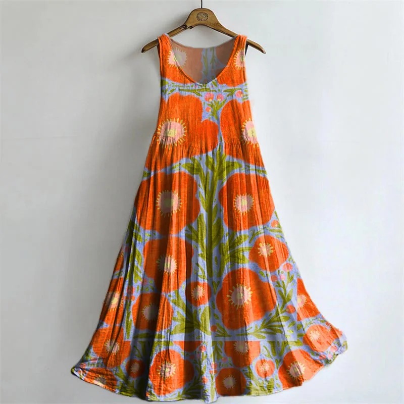 Women's Floral Pattern Art Print Casual Cotton Linen Shirt Women's Floral Pattern Art Print Casual Cotton Linen Shirt