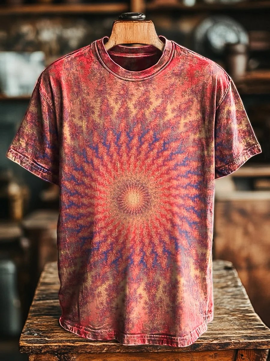 Women's Colorful Kaleidoscope Hippie Print Long Sleeve Shirt Women's Colorful Kaleidoscope Hippie Print Long Sleeve Shirt